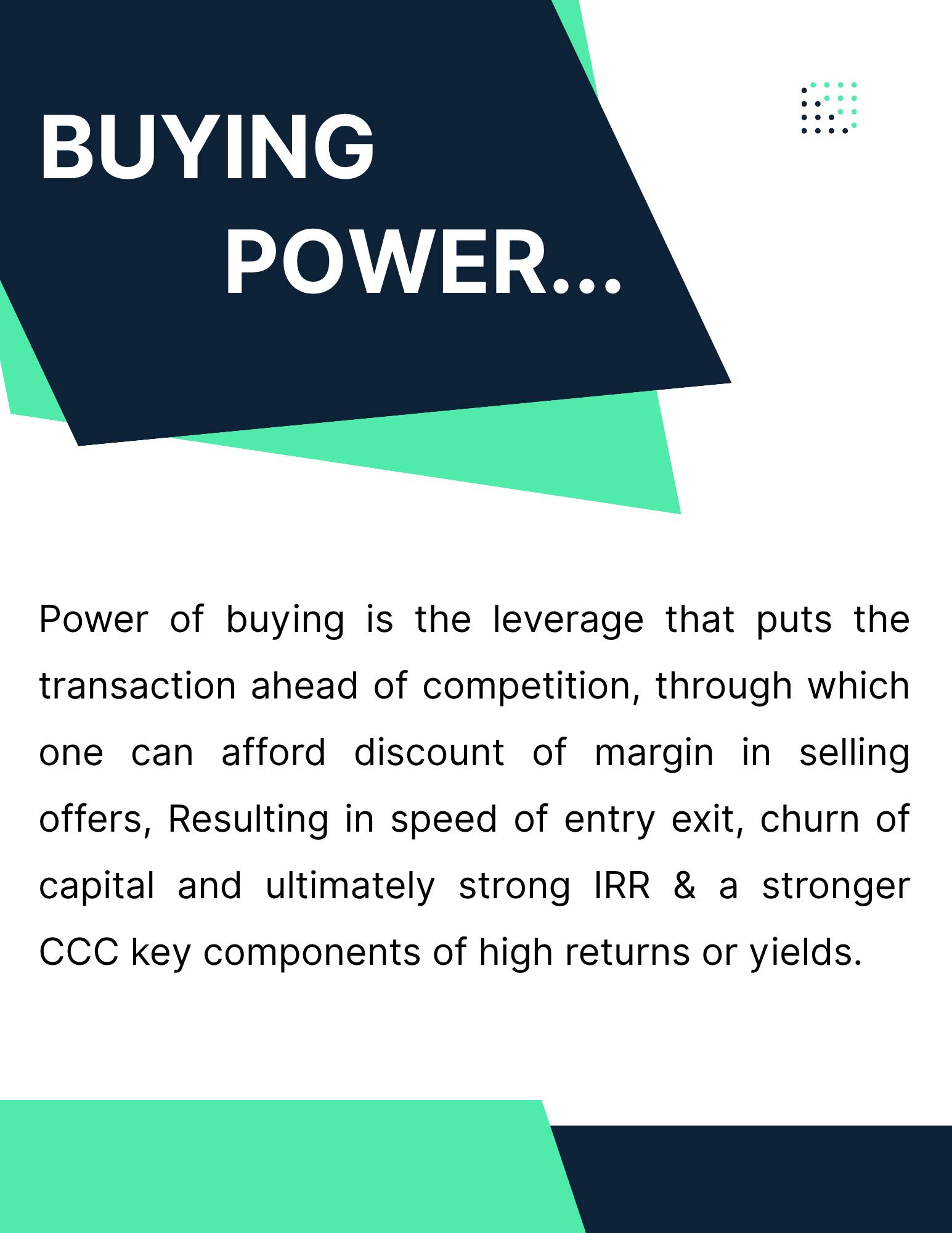 Buying